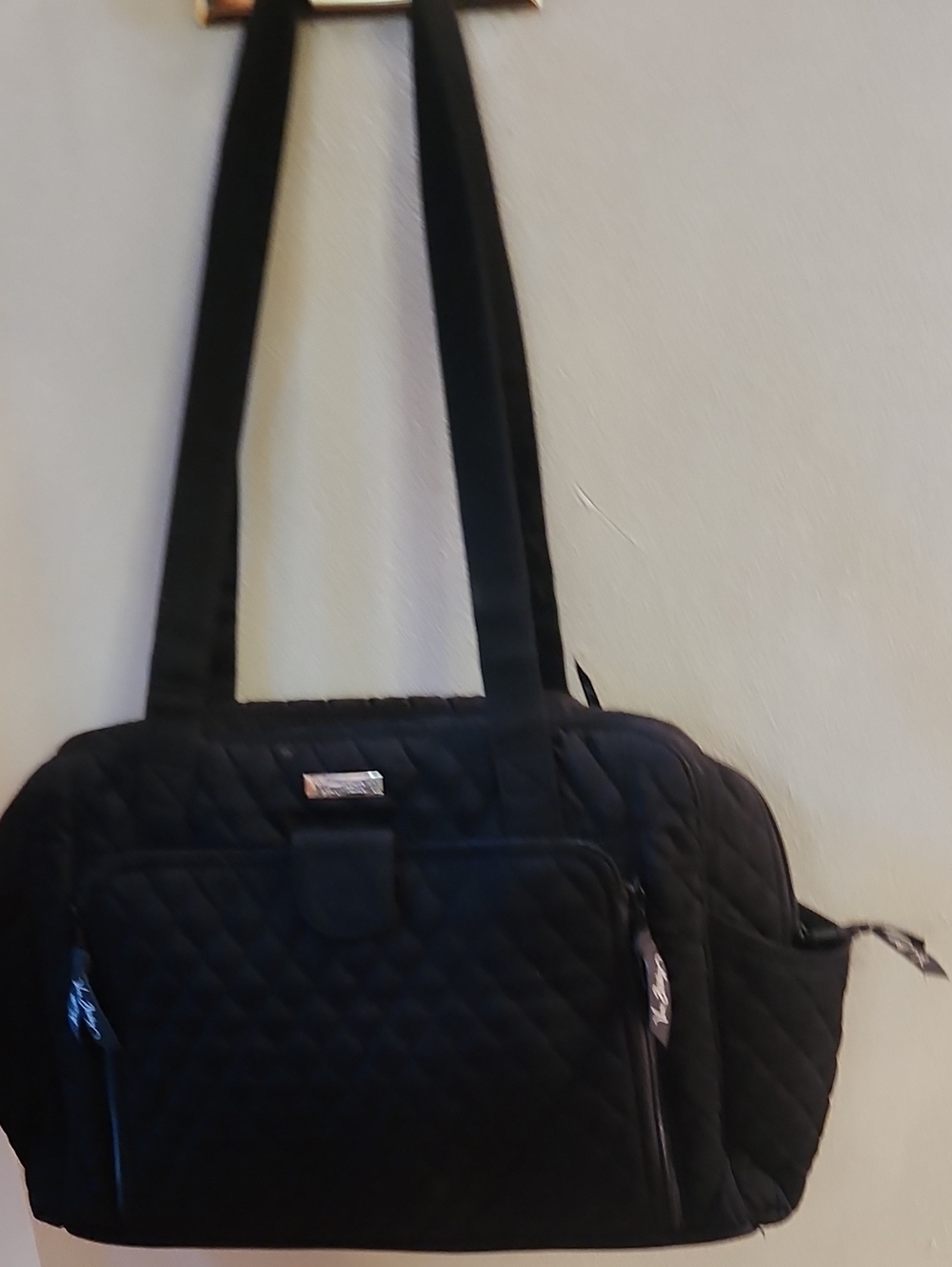 Vera Bradley Black Quilted Women’s Tote Bag - Brand